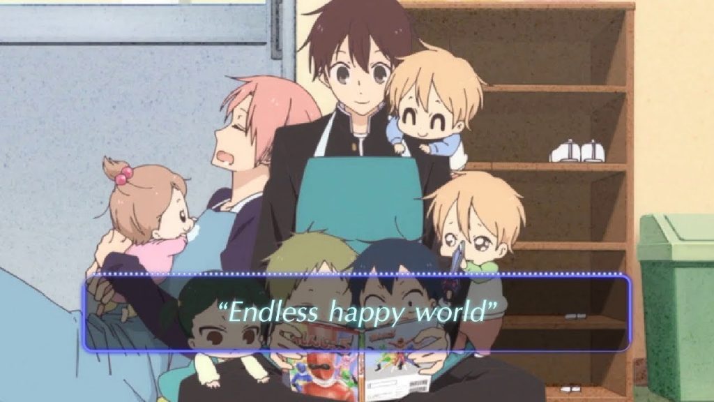 Full Video Lyric Translation Of Gakuen Babysitters Opening Theme Endless Happy World Daisuke Ono